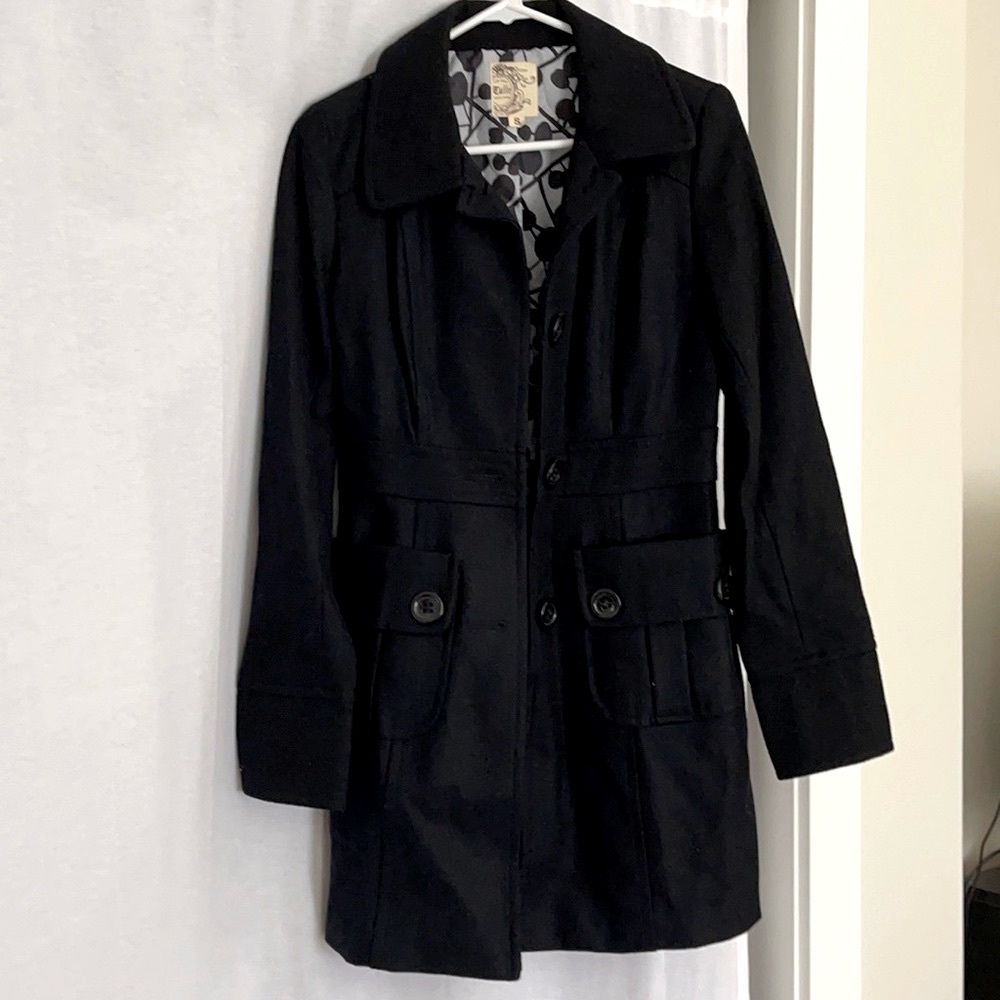 Women’s Nordstrom black coat